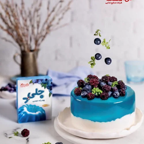 پودر ژله بلوبری جلی د دراژه مقدار ۱۰۰ گرم