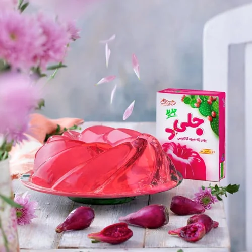 پودر ژله میوه کاکتوس جلی د دراژه مقدار ۱۰۰ گرم