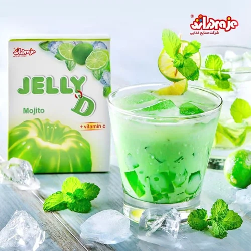 پودر ژله موهیتو جلی د دراژه مقدار ۱۰۰ گرم