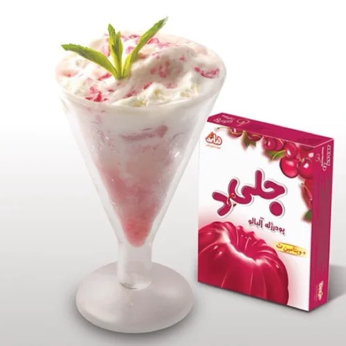 پودر ژله آلبالو جلی د دراژه مقدار ۱۰۰ گرم