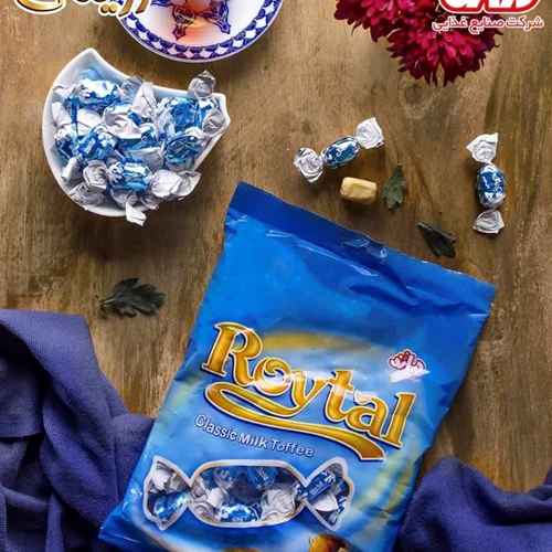 تافی رویتال کلاسیک شیری دراژه مقدار ۳۰۰ گرمی