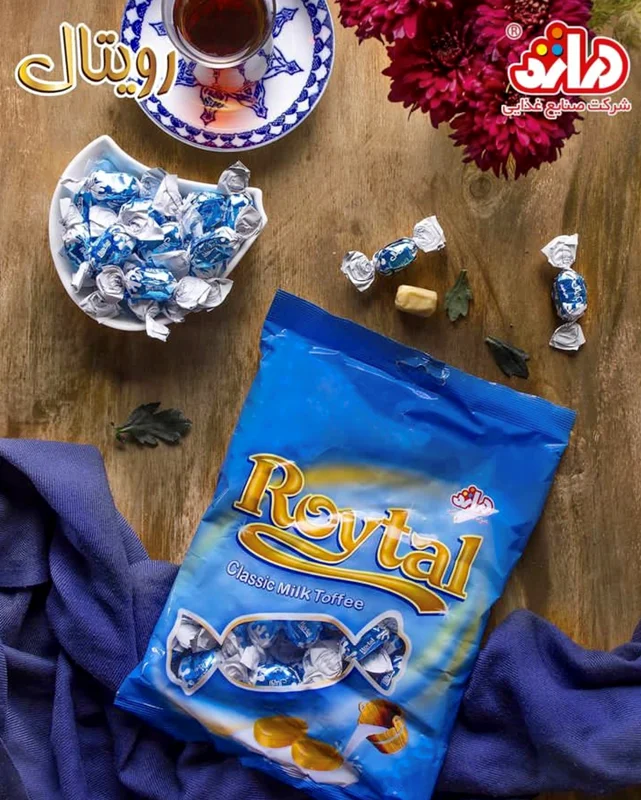 تافی رویتال کلاسیک شیری دراژه مقدار ۳۰۰ گرمی