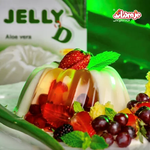 پودر ژله آلوئه ورا جلی د دراژه مقدار ۱۰۰ گرم